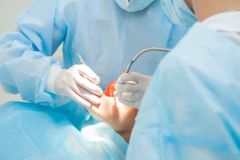 Dentist Doing Procedure on their Patient's Teeth | Smile Virtual