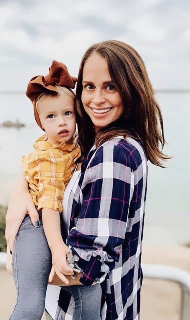 Woman Holding Baby with Perfect Smile | Smile Virtual