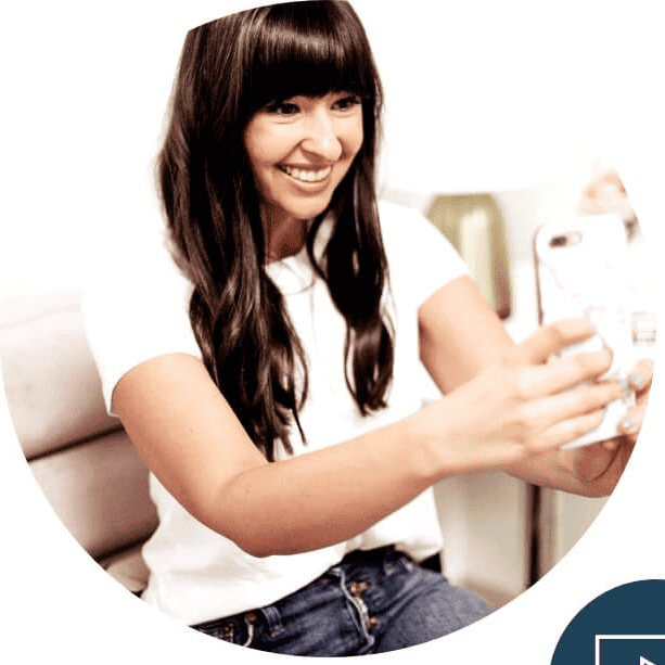 girl smiling